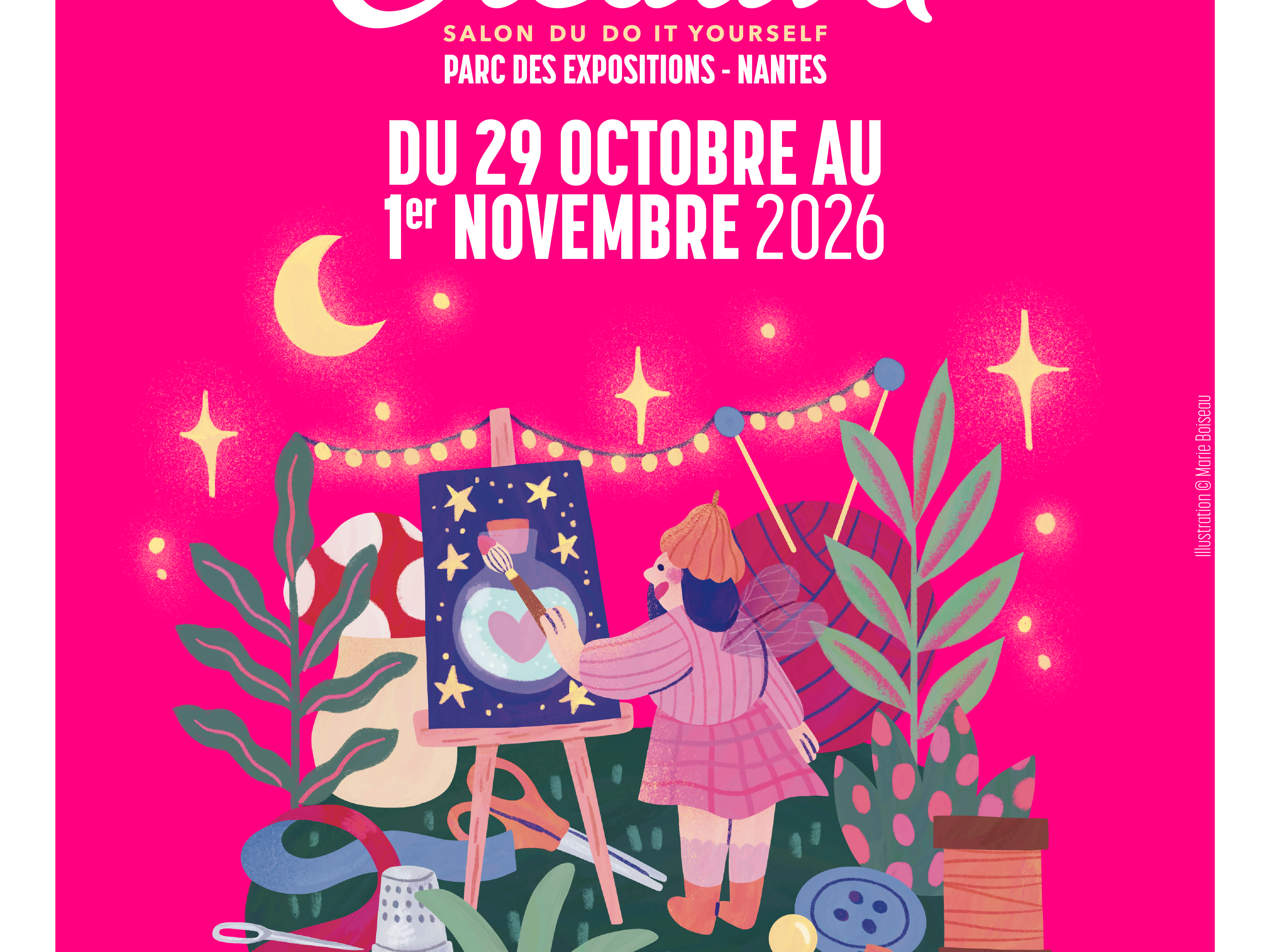 Tāwūs participe au Salon Creativa Nantes 2026 : venez nous rencontrer 🥳