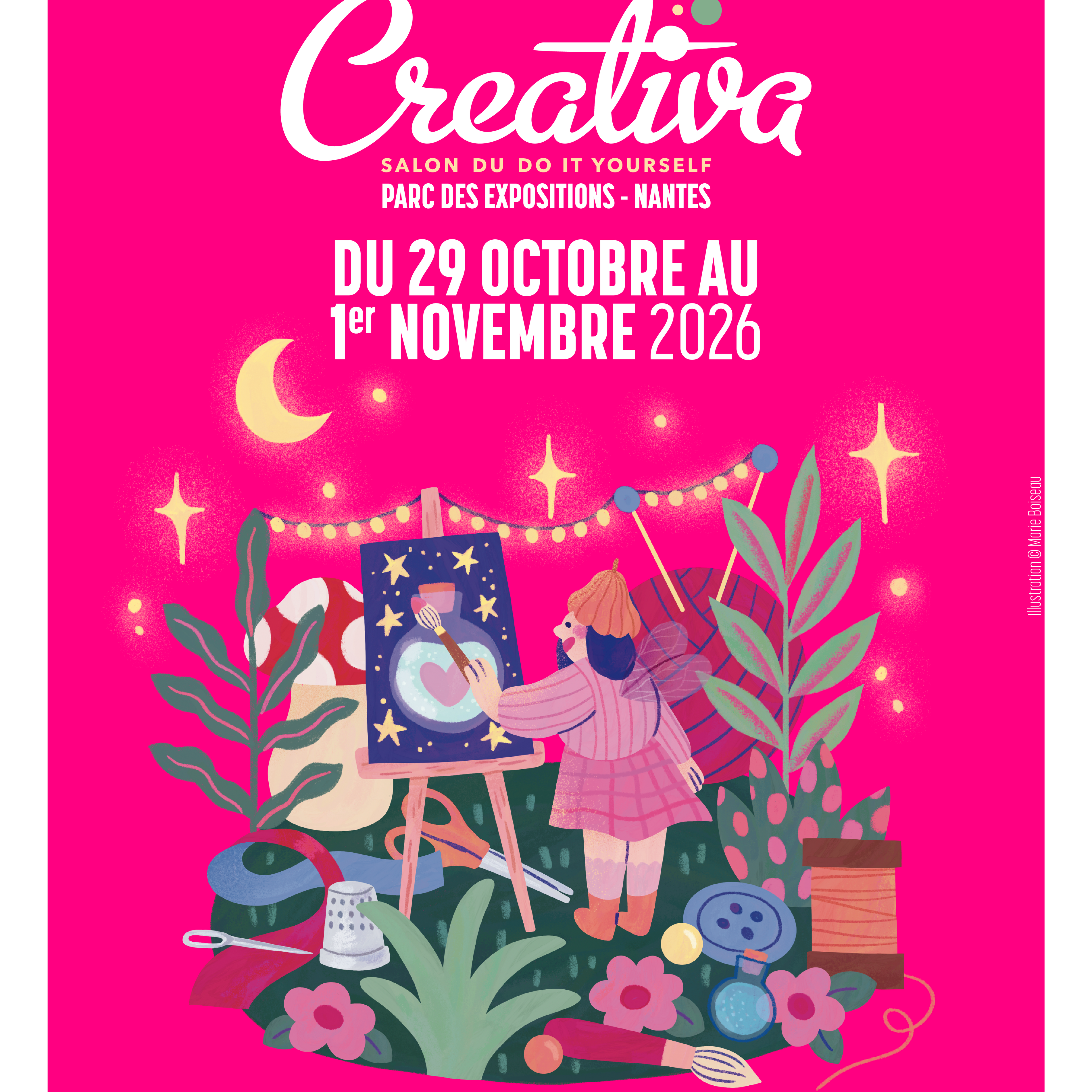 Tāwūs participe au Salon Creativa Nantes 2026 : venez nous rencontrer 🥳