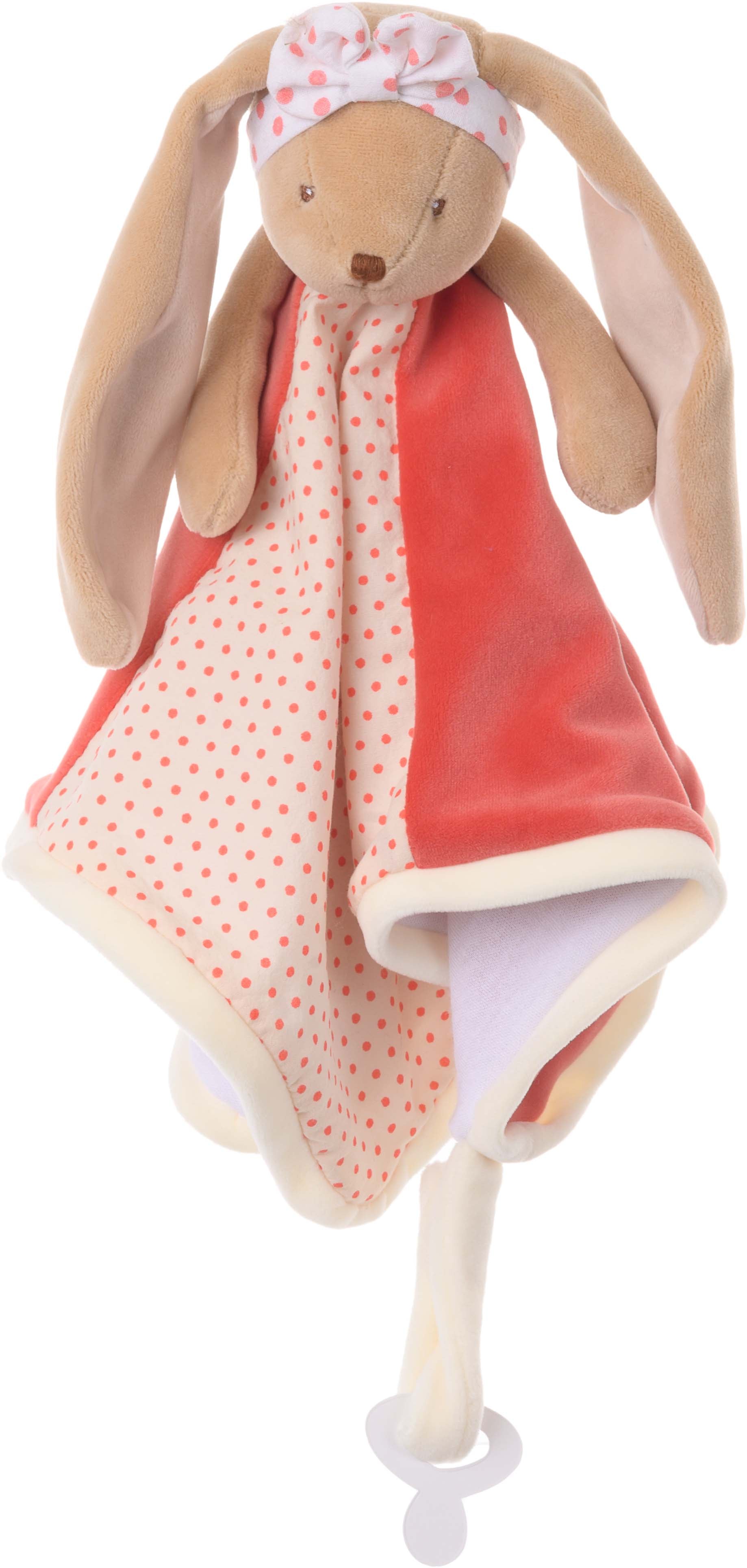 Bébé Lapin Baby Rug Bukowski Design en situation – doudou plat lapin bébé cadeau naissance jouet enfant – Tawus