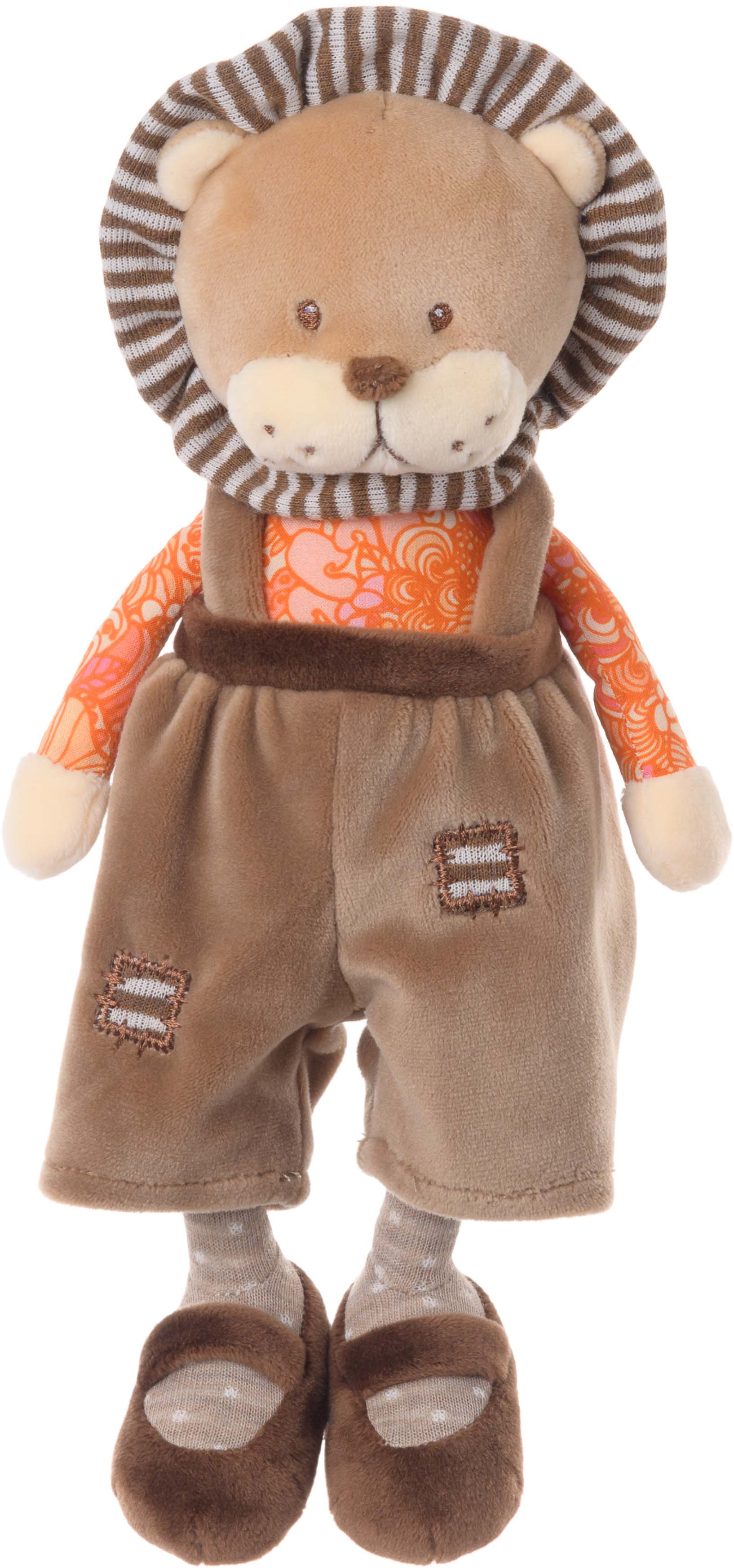 Baby Léo lion Bukowski Design avec bébé – peluche lion doudou cadeau naissance jouet enfant original – Tawus