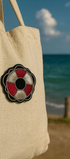 Broche bouée brodée à la main portée – accessoire mode bouée mer Bretagne nautique marin artisanal unique cadeau original – Tawus
