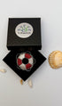 Broche bouée fait main dans son écrin – cadeau original bijou bouée mer Bretagne nautique broderie artisanale marin – Tawus
