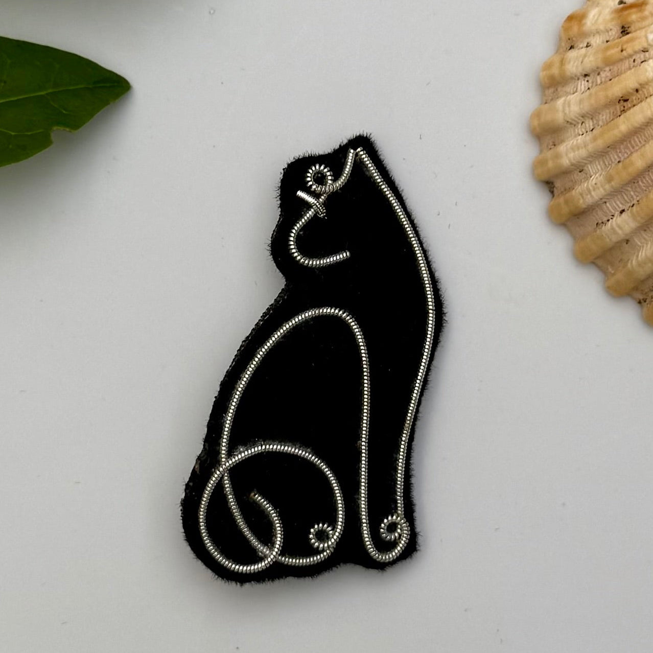 c – bijou artisanal chat kawaii perles et fils colorés cadeau original – Tawus