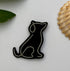 Broche chien brodée main – bijou artisanal chien kawaii perles et fils colorés cadeau original – Tawus