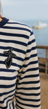 Broche hermine brodée à la main portée – accessoire mode hermine Bretagne celtique artisanal unique cadeau breton – Tawus
