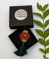 Broche lanterne chinoise fait main dans son écrin – cadeau original bijou Asie Nouvel An chinois broderie artisanale – Tawus