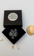 Broche mini homard bleu fait main dans son écrin – cadeau original bijou homard Bretagne broderie artisanale mer – Tawus