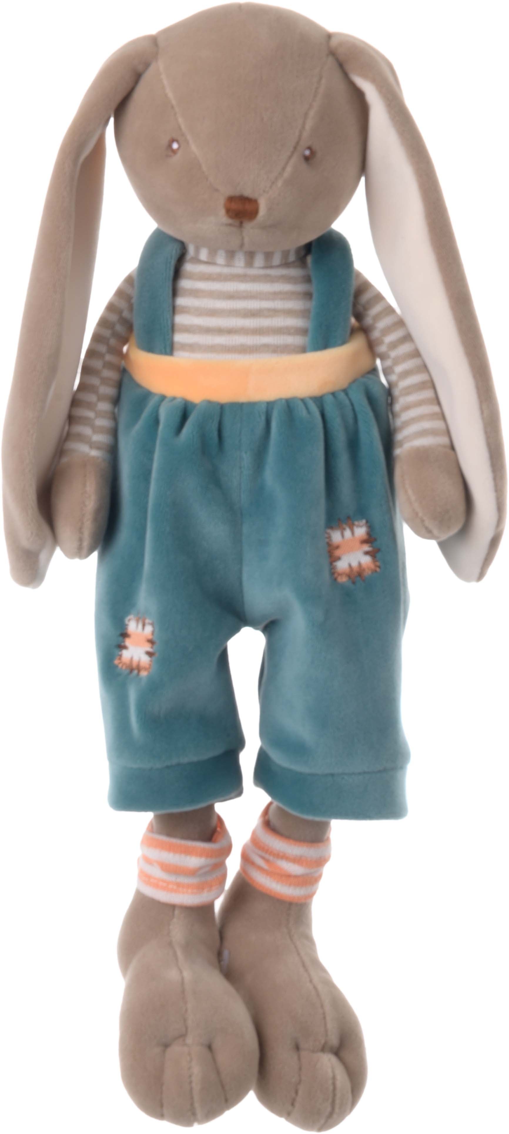 Bunny Brothers Bukowski Design en situation – peluche lapin bébé doudou cadeau naissance garçon – Tawus