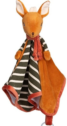 Doudou plat faon Harald Baby Rug Bukowski Design – doudou bébé faon cerf cadeau naissance garçon original – Tawus