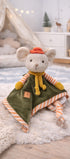 Doudou plat souris Henry Baby Rug Bukowski Design – doudou bébé souris garçon cadeau naissance original – Tawus