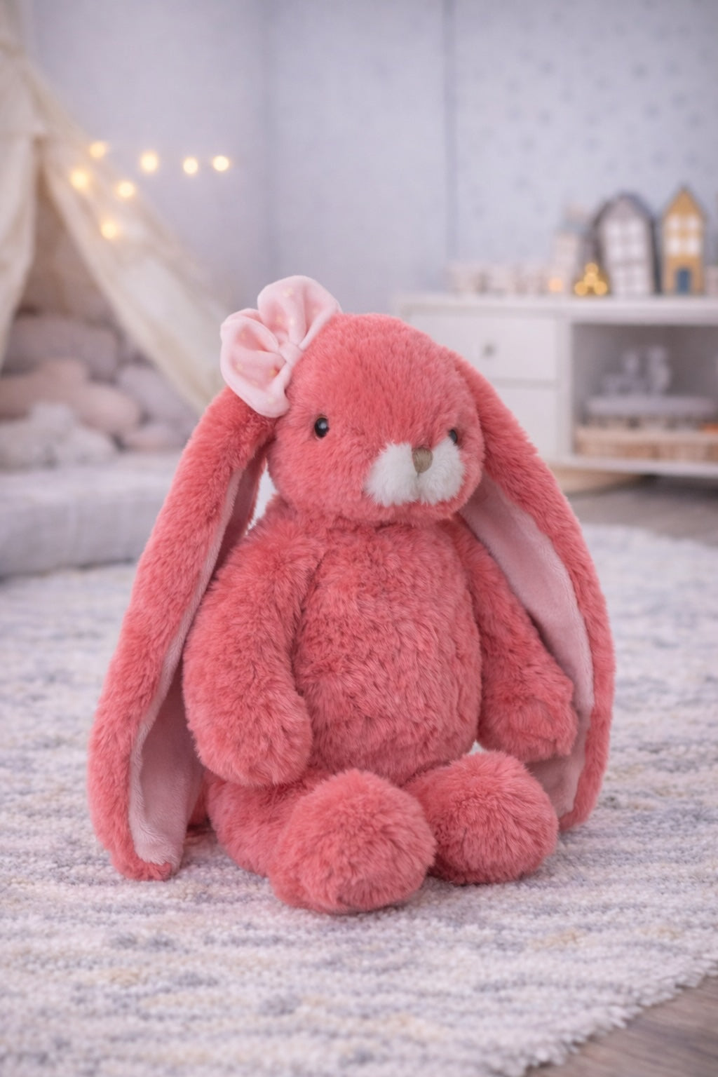Friendly Kanina Pink Tulipe - peluches lapin Bukowski Design®