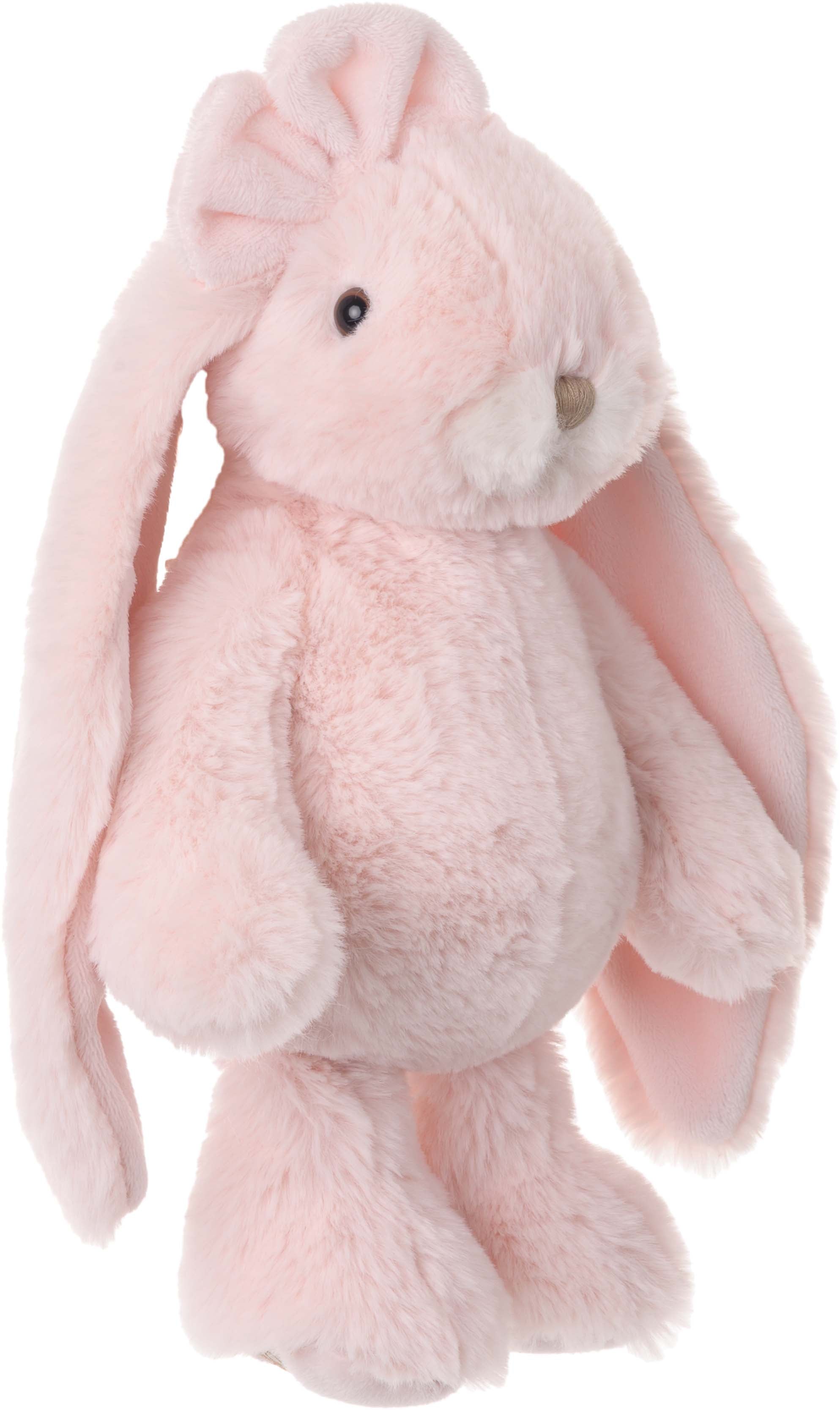 Friendly Kanina Misty Rose Bukowski Design en situation – peluche lapin bébé rose poudré doudou cadeau naissance fille – Tawus