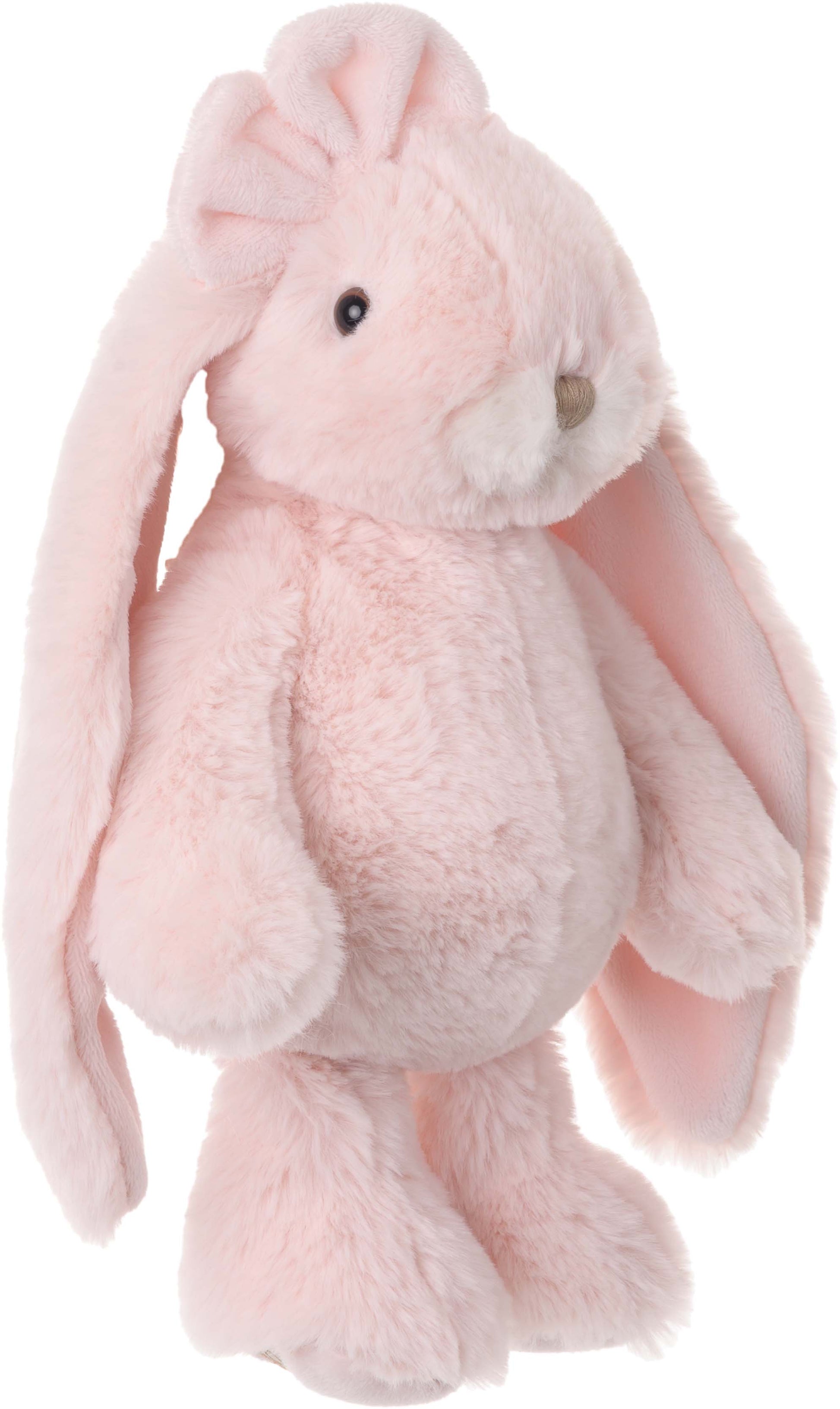 Friendly Kanina Misty Rose Bukowski Design en situation – peluche lapin bébé rose poudré doudou cadeau naissance fille – Tawus