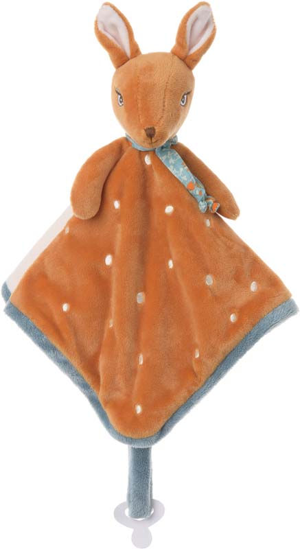 Harald & Helga Baby Rug Bukowski Design en situation – doudou plat bébé faon cadeau naissance jouet enfant – Tawus