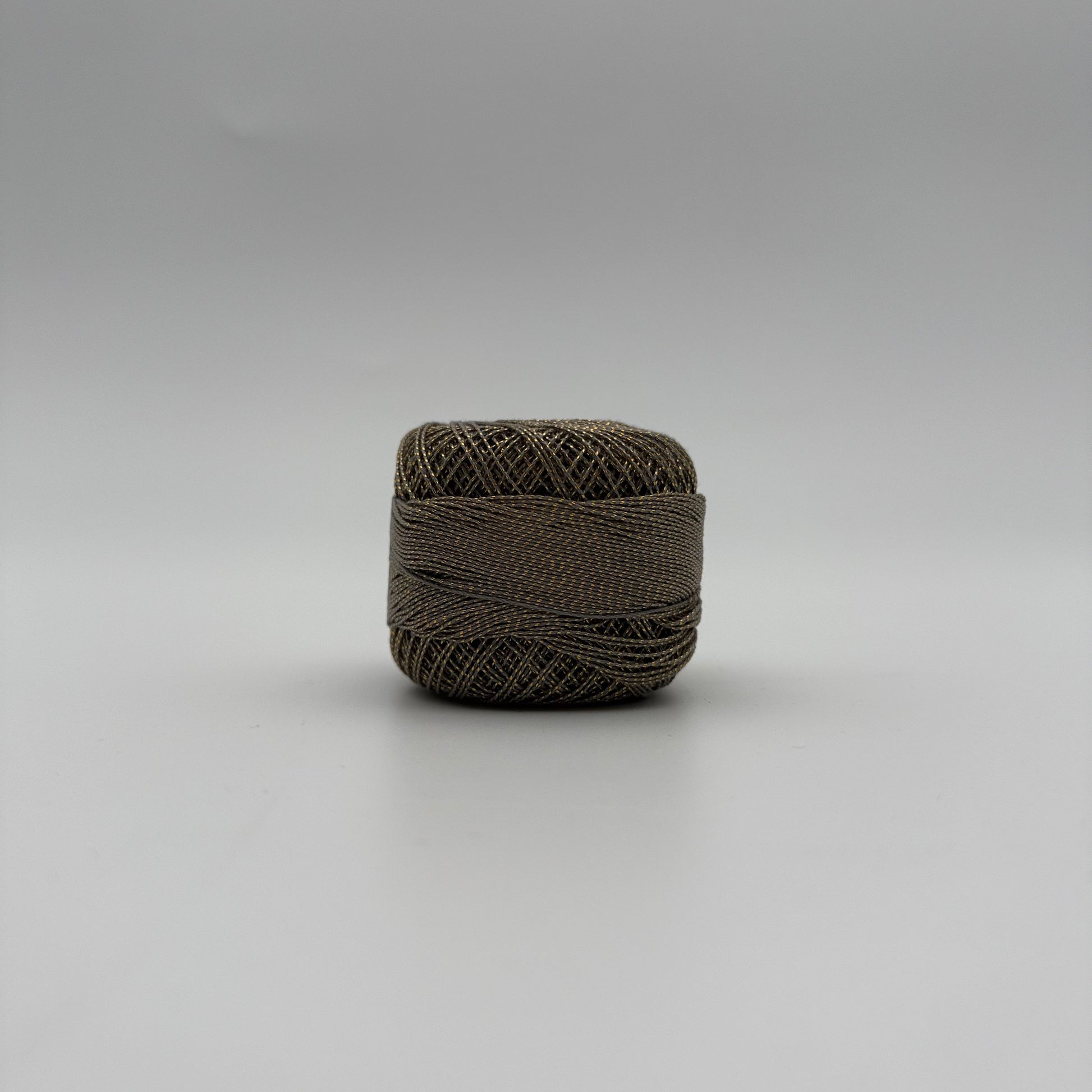 Fils coton bicolore et lurex pour broder ou crocheter BD-4034