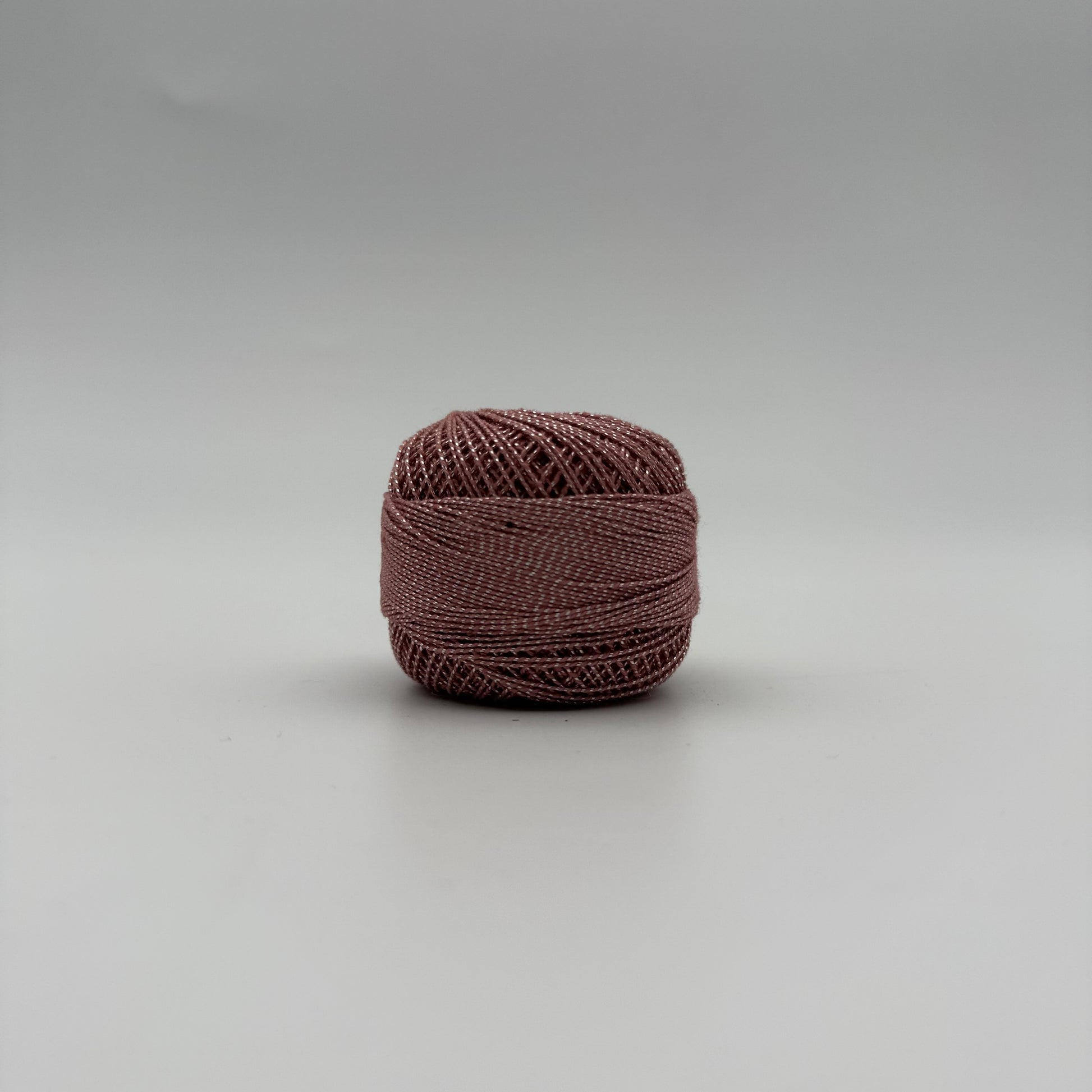 Fils coton bicolore et lurex pour broder ou crocheter 4117S