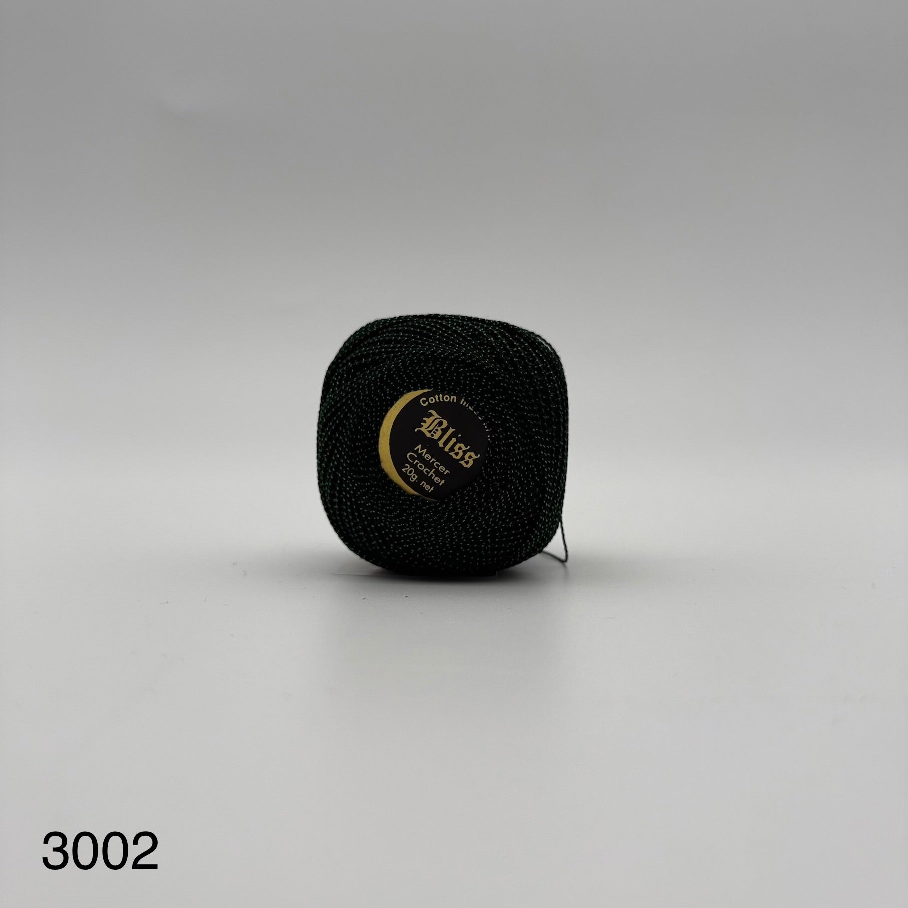 Fils coton bicolore et lurex pour broder ou crocheter 3002