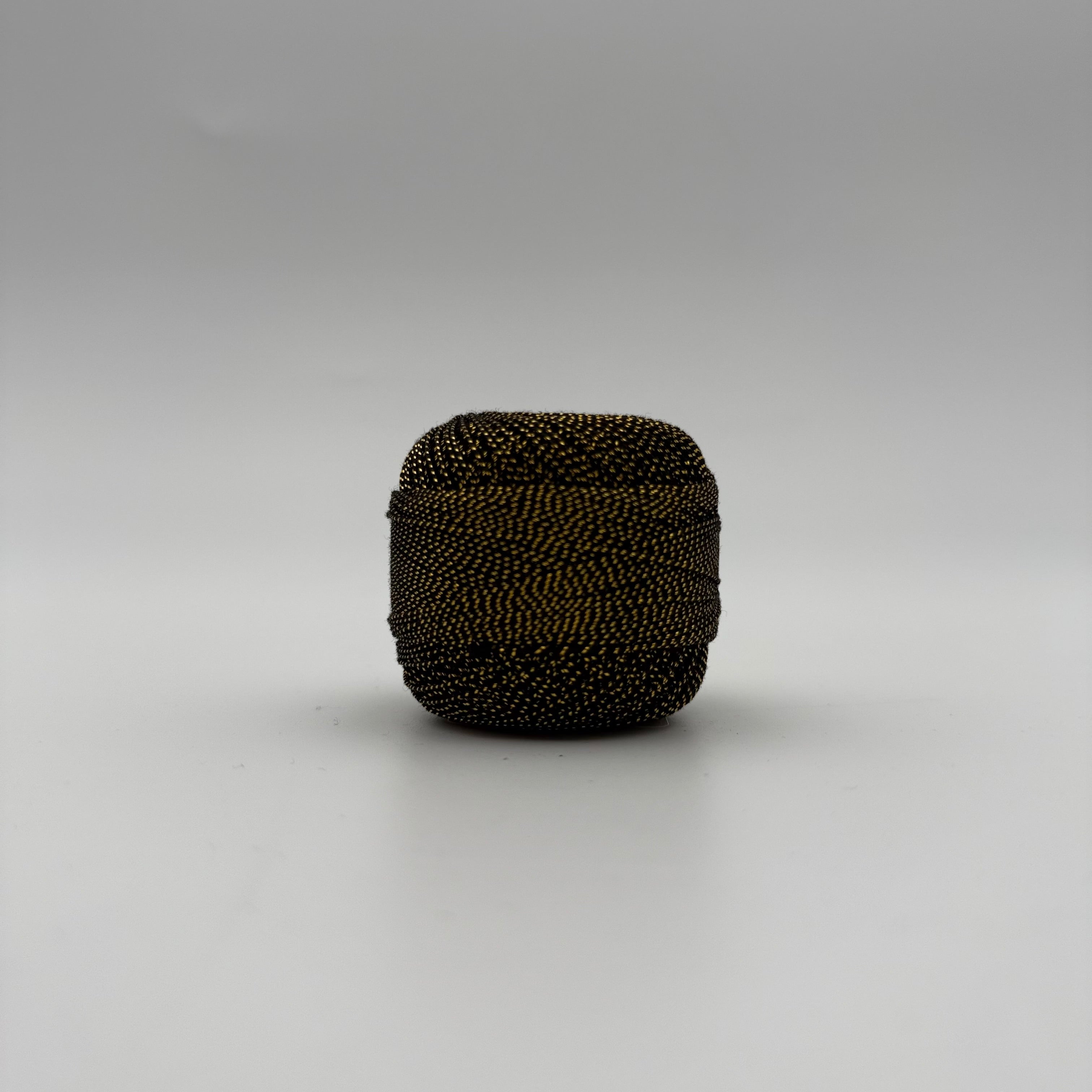 Fils coton bicolore et lurex pour broder ou crocheter BD-3009