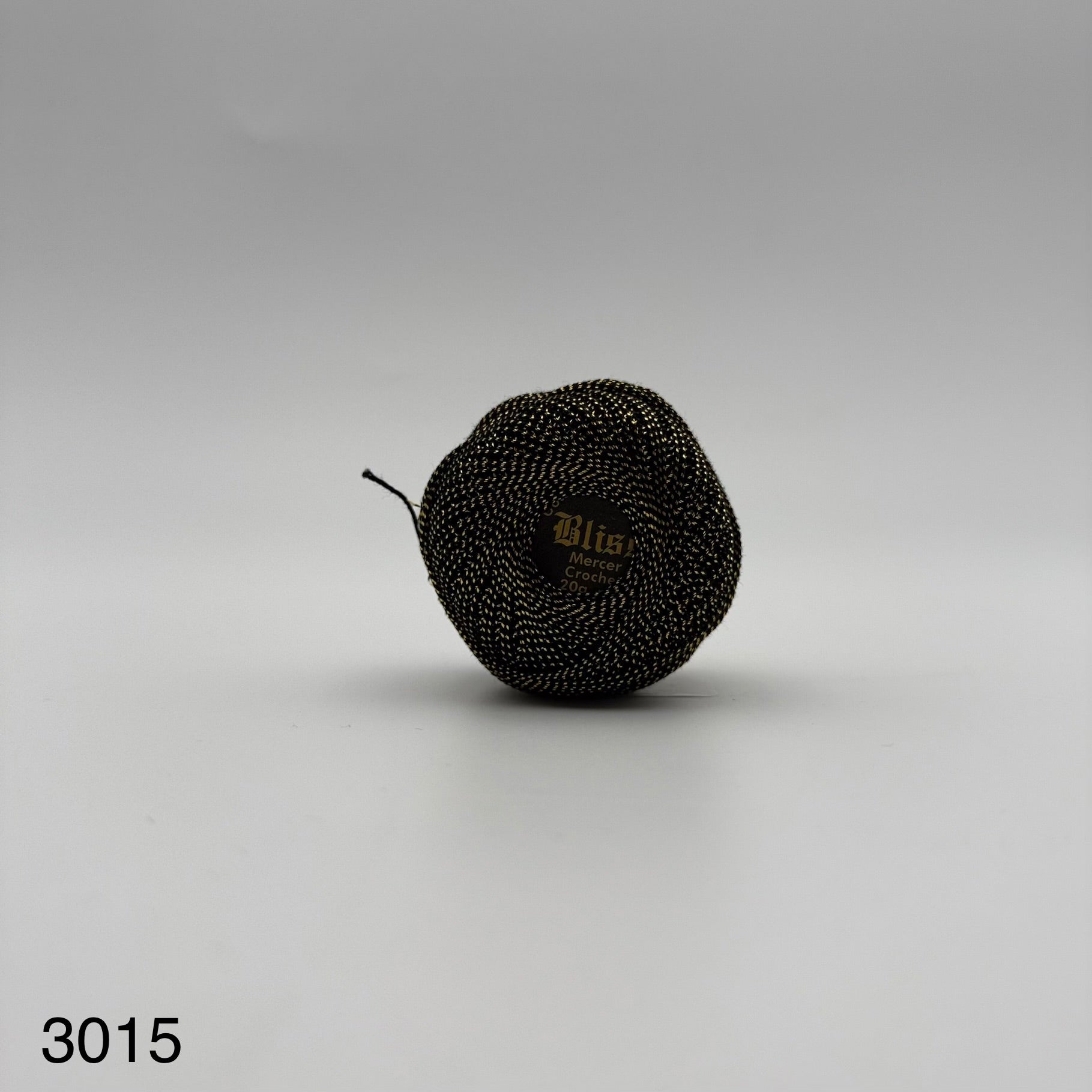 Fils coton bicolore et lurex pour broder ou crocheter 3015