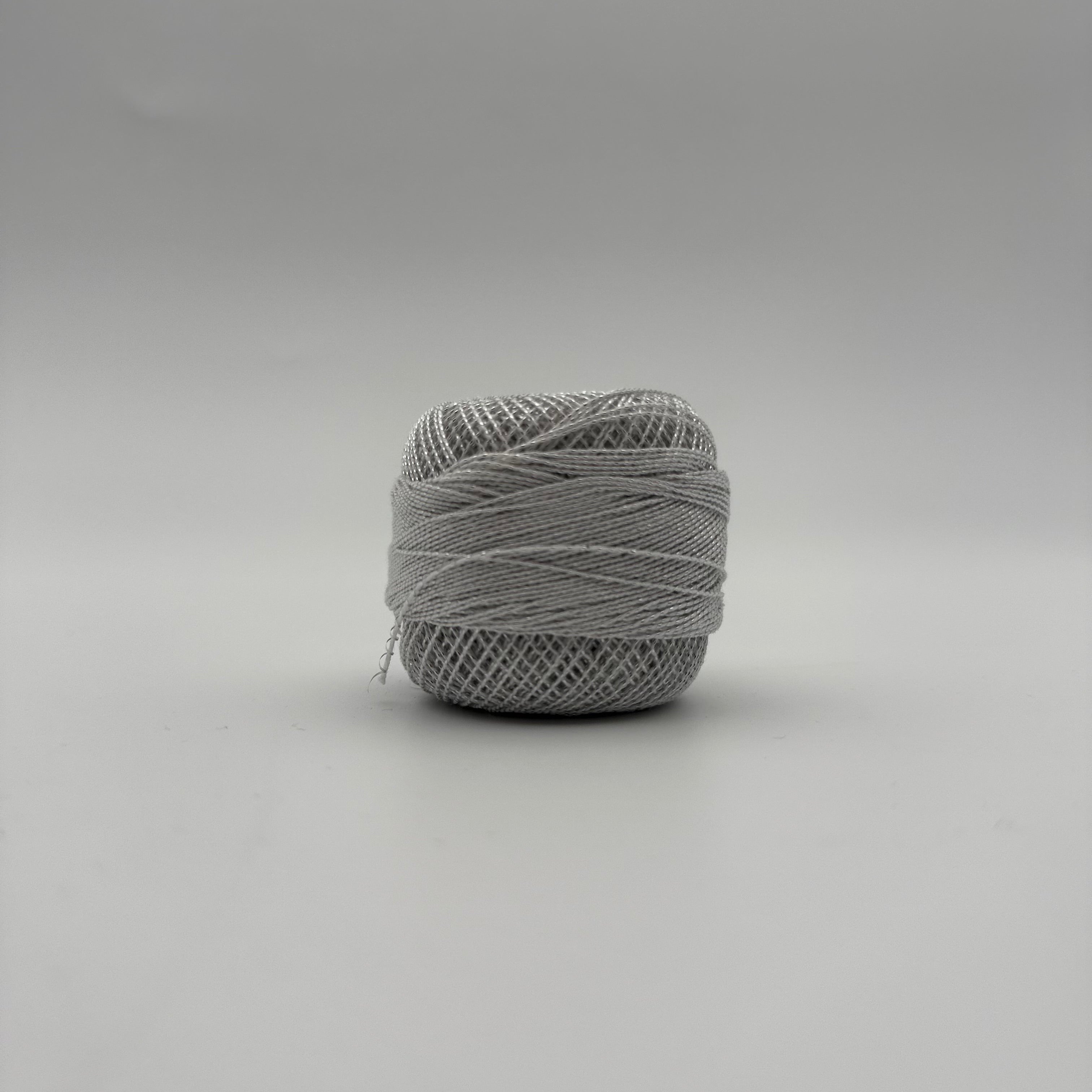 Fils coton bicolore et lurex pour broder ou crocheter BD-4001