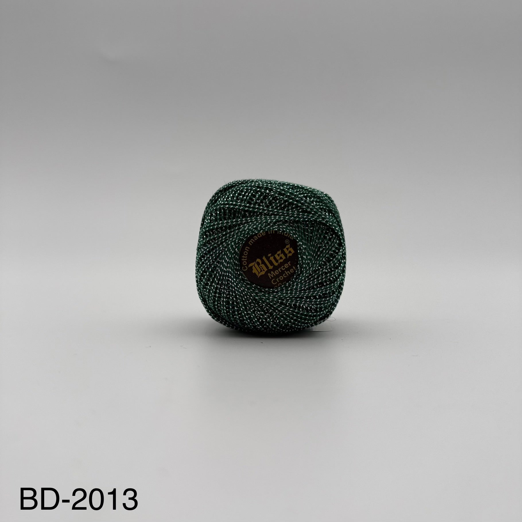 Fils coton bicolore et lurex pour broder ou crocheter BD-2013