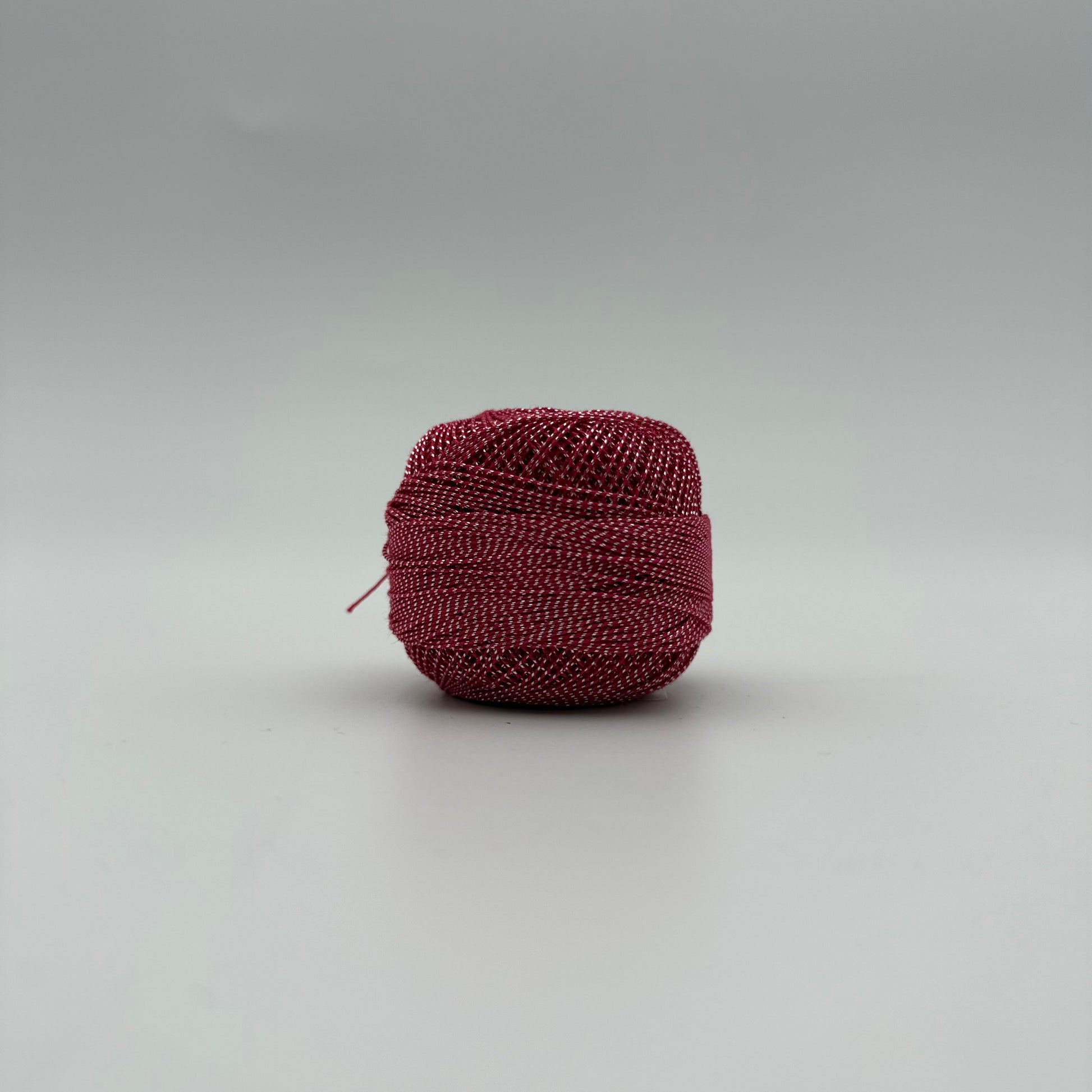Fils coton bicolore et lurex pour broder ou crocheter BD-2024