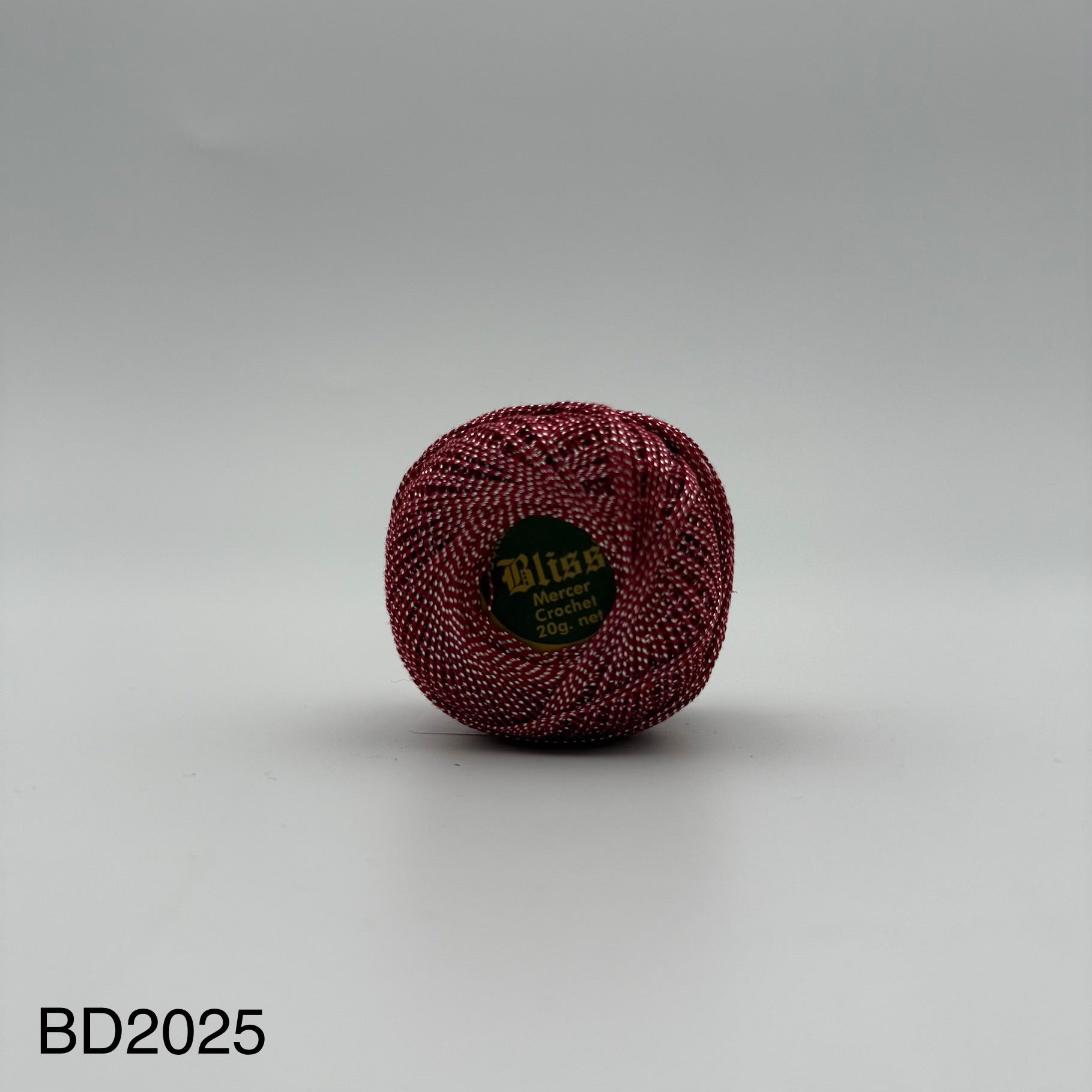 Fils coton bicolore et lurex pour broder ou crocheter BD-2025