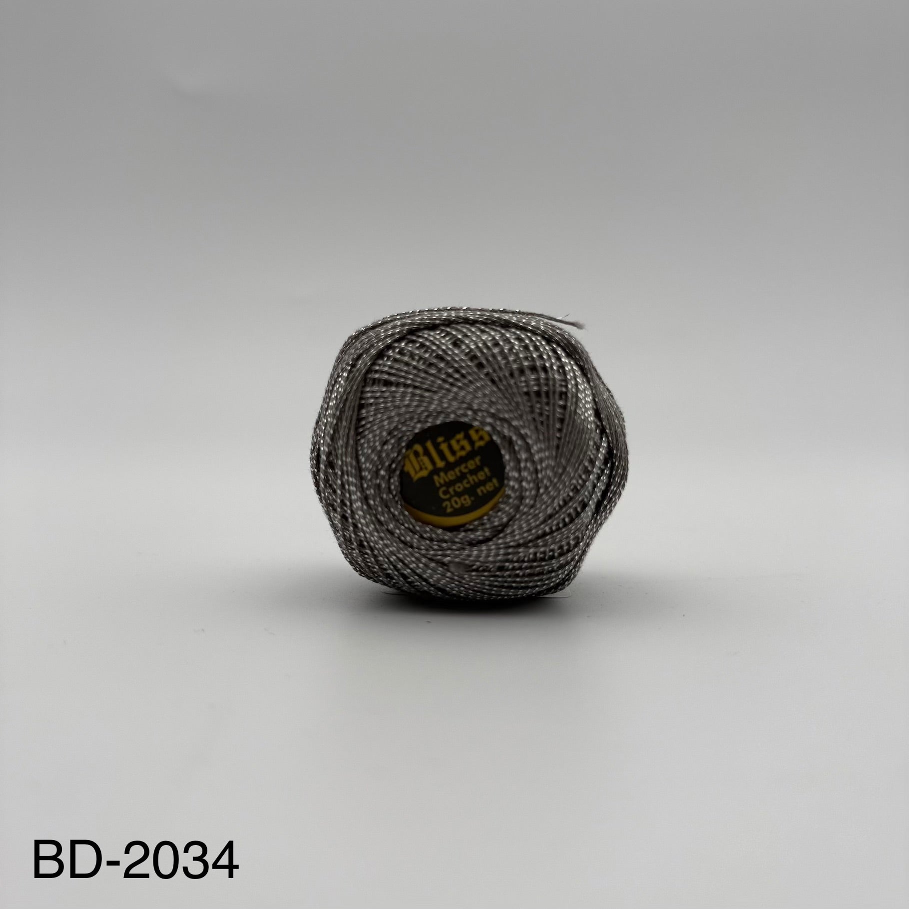 Fils coton bicolore et lurex pour broder ou crocheter BD-2034