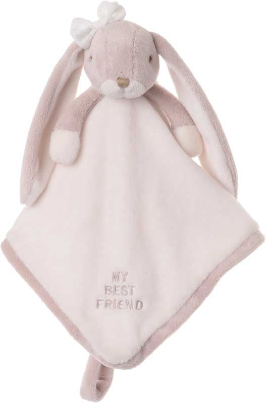 Lena Baby Rug lapin Bukowski Design en situation – doudou plat bébé lapin fille cadeau naissance jouet enfant – Tawus