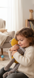 Peluche lion Matthew  Bukowski Design en situation – doudou bébé doux et rassurant, idéal comme cadeau de naissance – Tawus