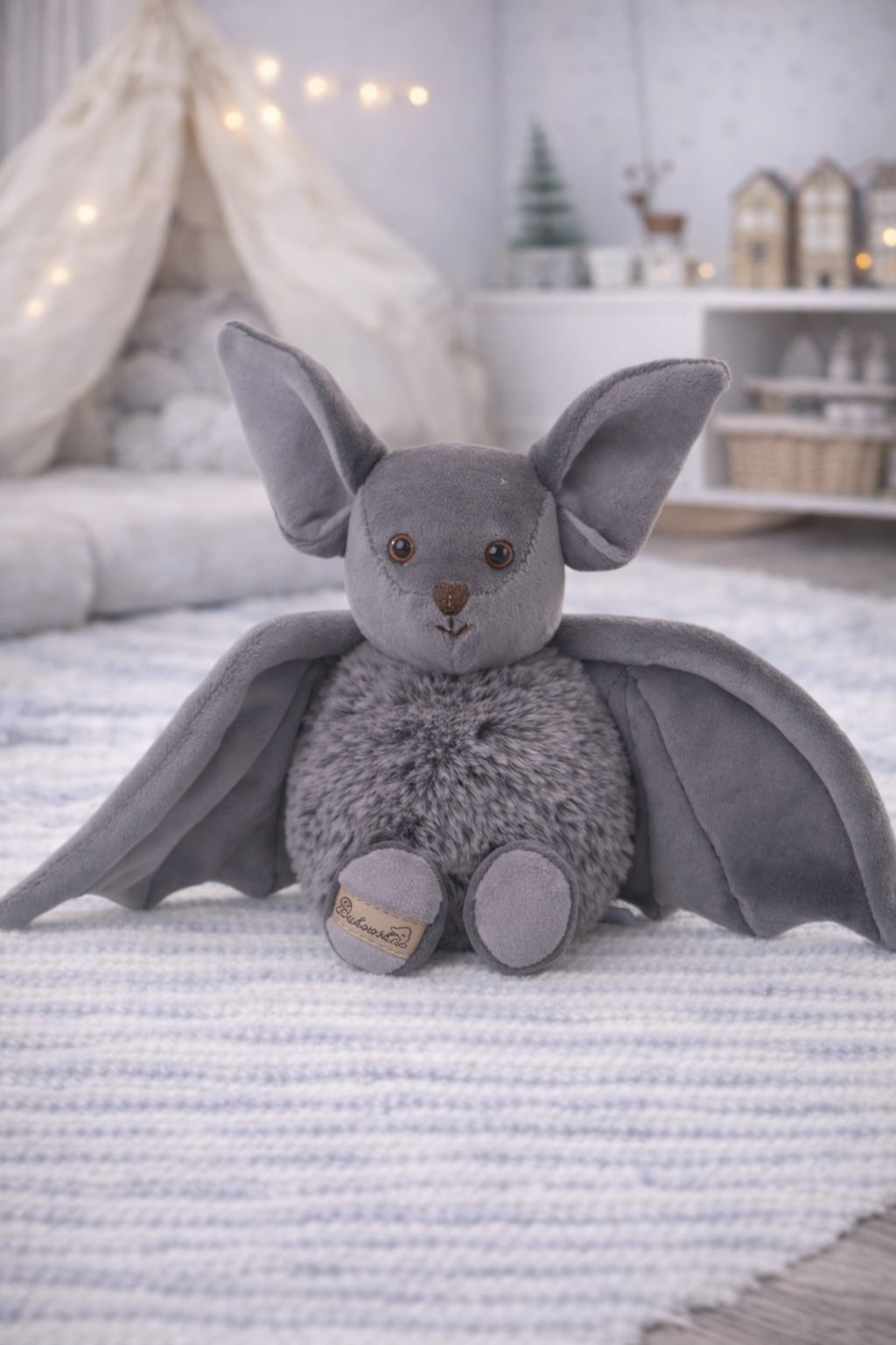 Peluche chauve-souris Baltazar Bukowski Design – doudou bébé chauve-souris cadeau naissance original – Tawus