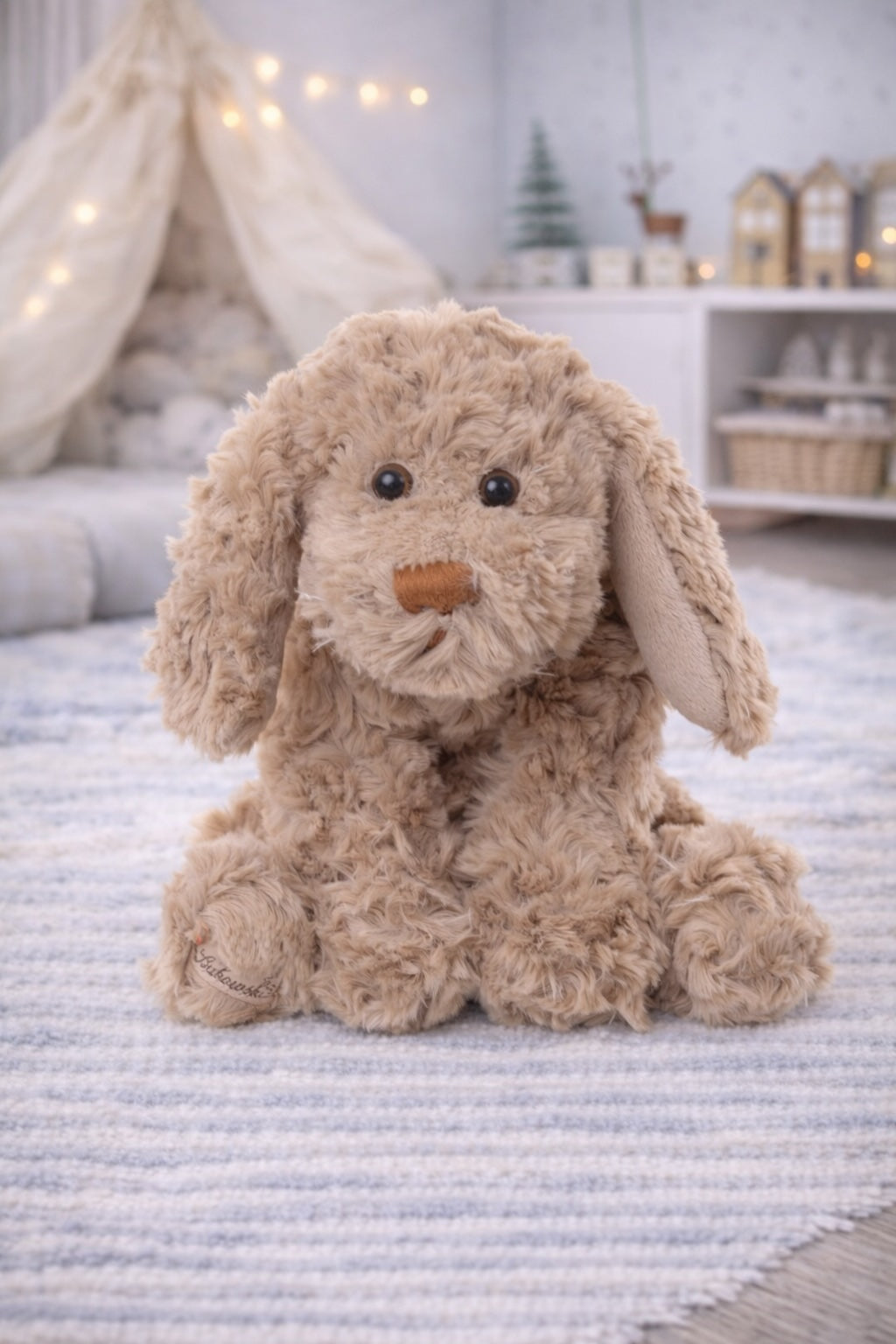 Peluche chien Buddy Bukowski Design – doudou bébé chien cadeau naissance original jouet enfant – Tawus