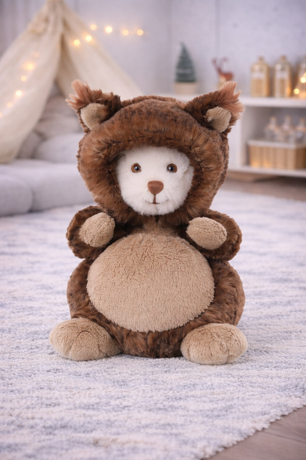 Peluche écureuil Ziggy Bukowski Design – doudou bébé écureuil cadeau naissance original jouet enfant – Tawus