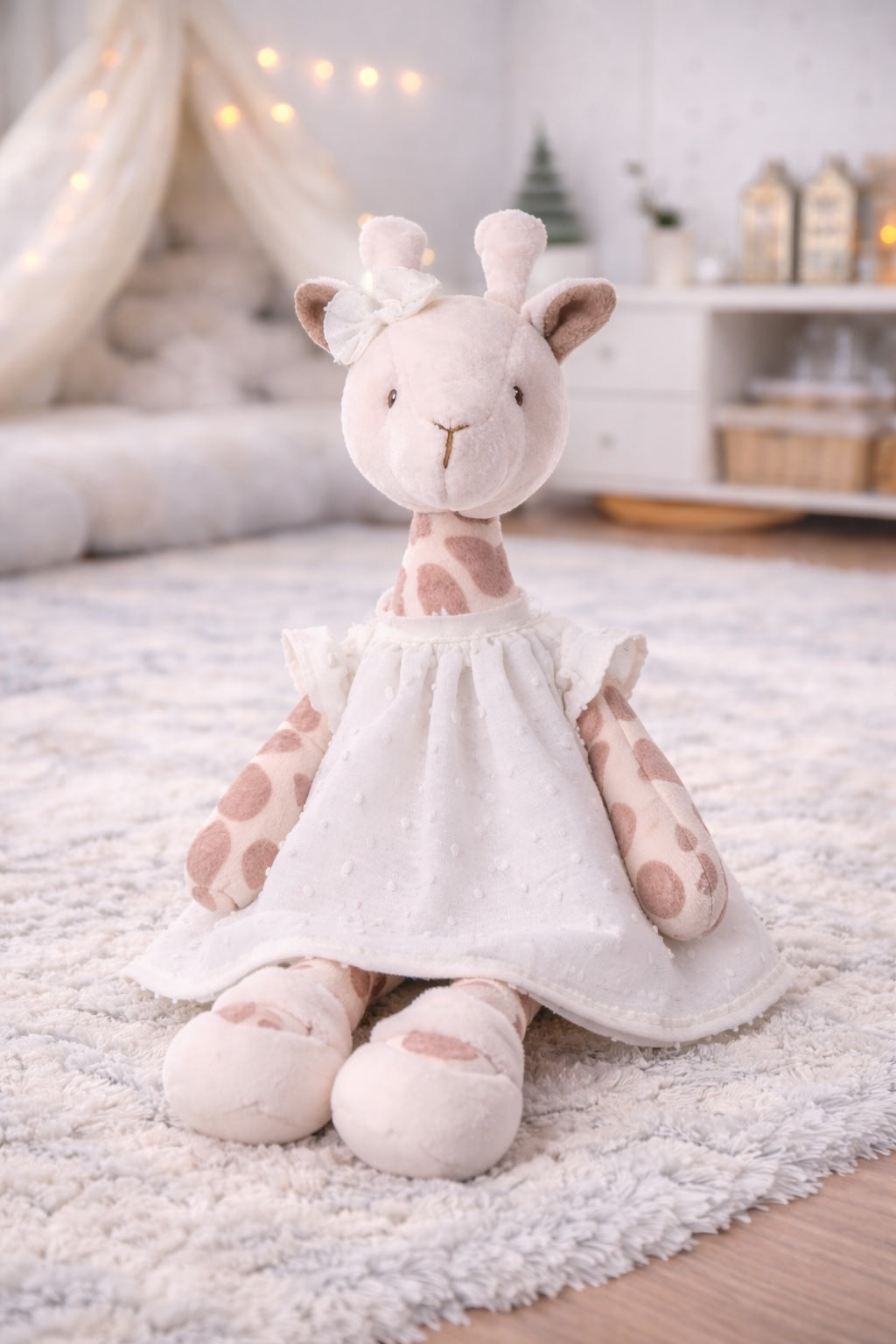 Peluche girafe Lucy Bukowski Design – doudou bébé girafe cadeau naissance original – Tawus
