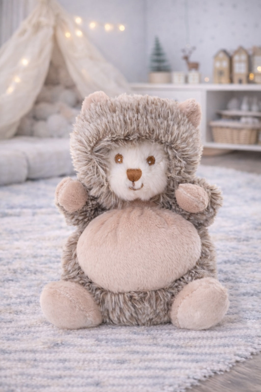 Peluche hérisson Ziggy Bukowski Design – doudou bébé hérisson cadeau naissance original jouet enfant – Tawus