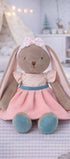 Peluche lapin Bunny Sisters rose Bukowski Design – doudou bébé lapin rose cadeau naissance fille – Tawus