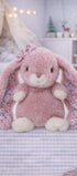 Peluche lapin Kanina Floral rose antique Bukowski Design – doudou bébé lapin floral cadeau naissance fille – Tawus