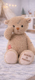 Peluche ours Nobody's Perfect Bukowski Design – doudou bébé ours cadeau naissance original humour – Tawus