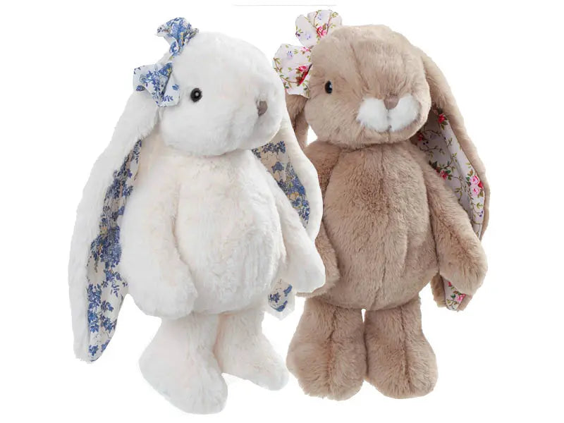 Sweet Pretty Floral Bukowski Design collection – peluche lapin bébé motif floral doudou cadeau naissance original – Tawus