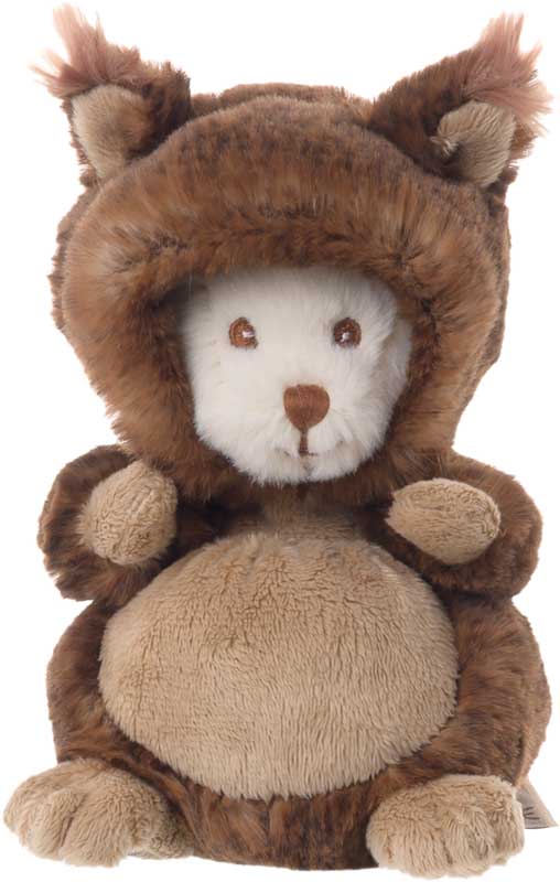 Ziggy écureuil Bukowski Design en situation – peluche bébé écureuil doudou cadeau naissance enfant – Tawus
