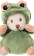 Ziggy grenouille Bukowski Design en situation – peluche bébé grenouille doudou cadeau naissance enfant original – Tawus